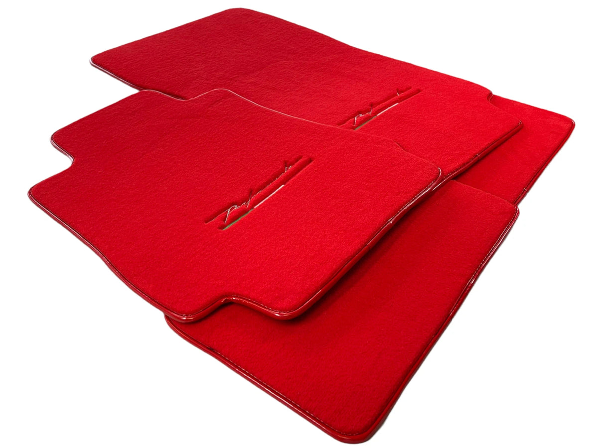 Tailored Carpet Floor Mats for Alfa Romeo Brera 2006-2010 - 2 x Perfomante Red