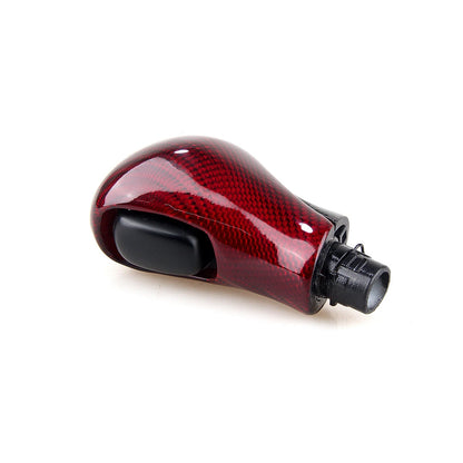 Gear Shift Knob for Infiniti Q50 Q50L (2014-2017) Black Red Carbon Fiber