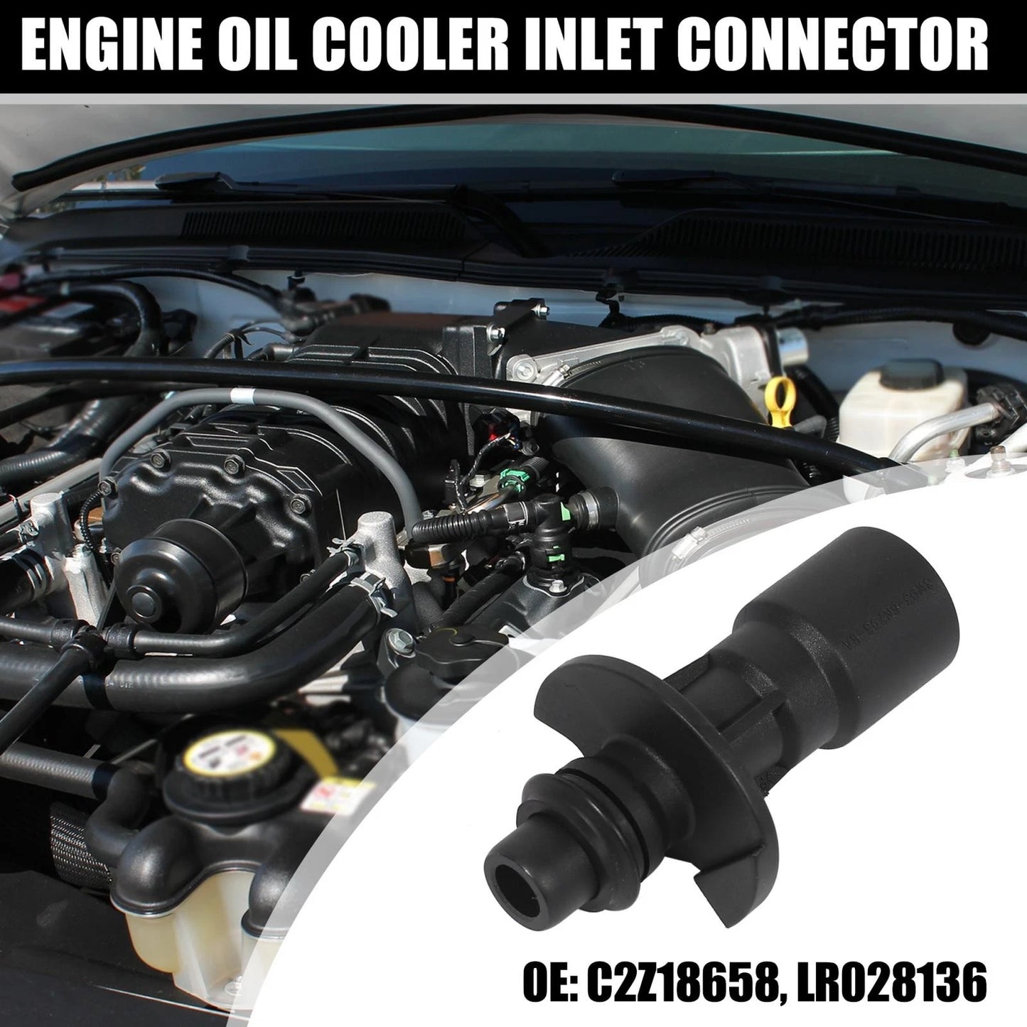 Engine Oil Cooler Inlet Connector for Land Rover LR4 (2010-2016)
