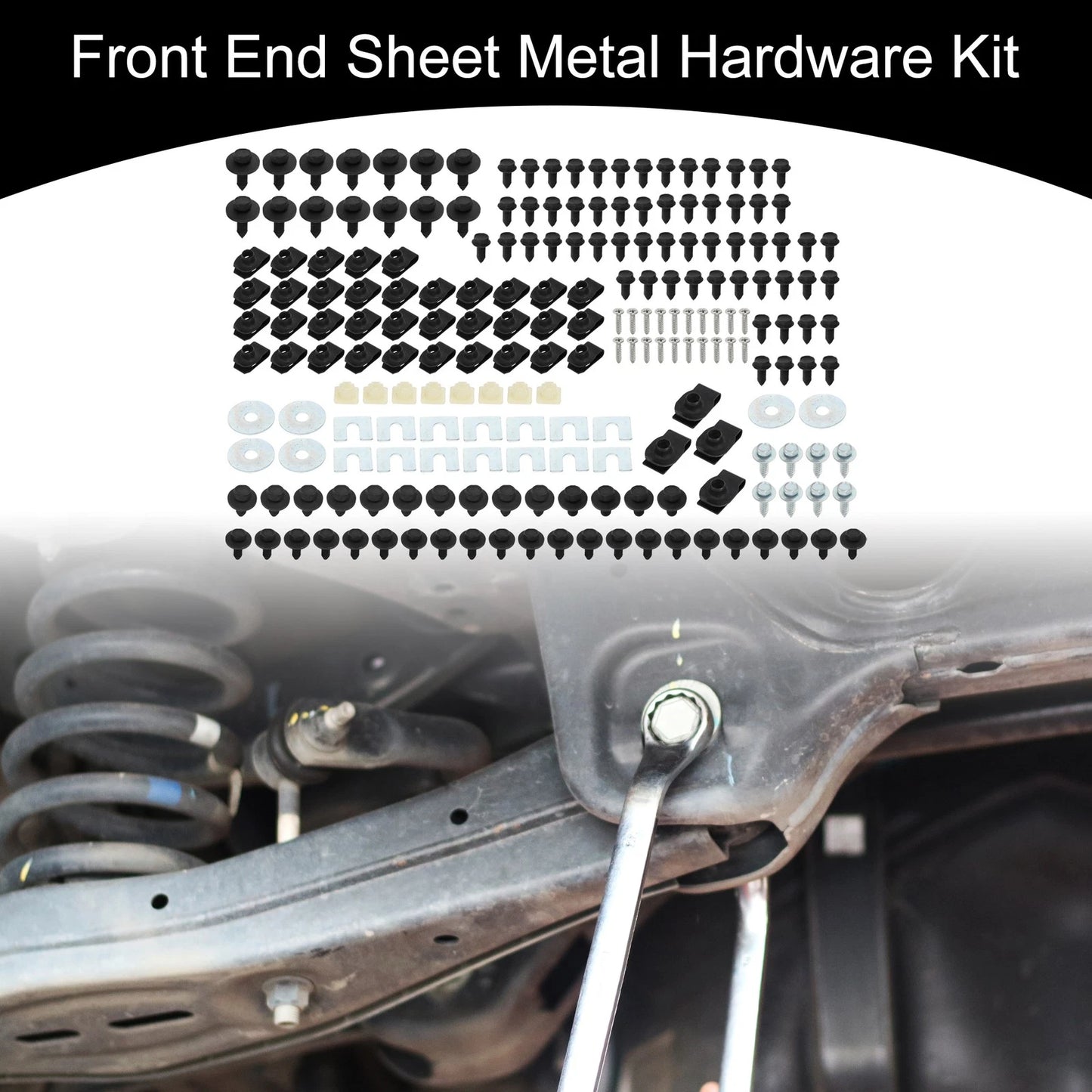 Front End Sheet Metal Hardware Kit for Chevrolet C10 (1975-1982) - 1 Set