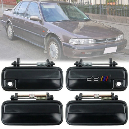 Outer Door Handle (Black) for Honda Accord SM4 CB3 CB4 CB7 (1990-1993)