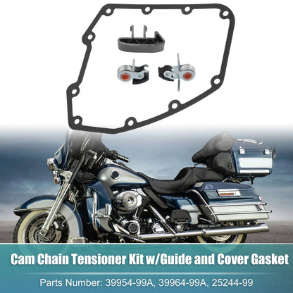 1 Set Inner/Outer Twin Cam Tensioner w/Gasket for Harley Twin Cam (1999–2017)
