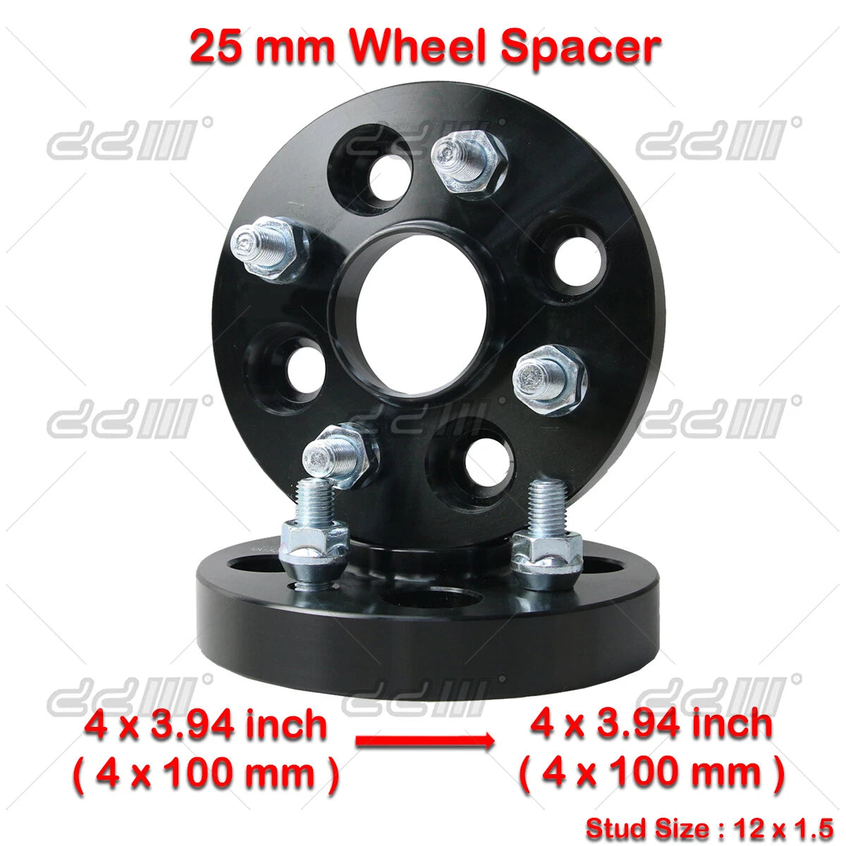 2 x 20mm Hub Centric Wheel Spacers for Honda Civic EG EK del Sol (1992-2000)