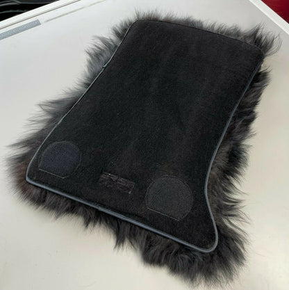 Genuine Sheepskin Floor Mats for Rolls Royce Ghost (2010-2019)