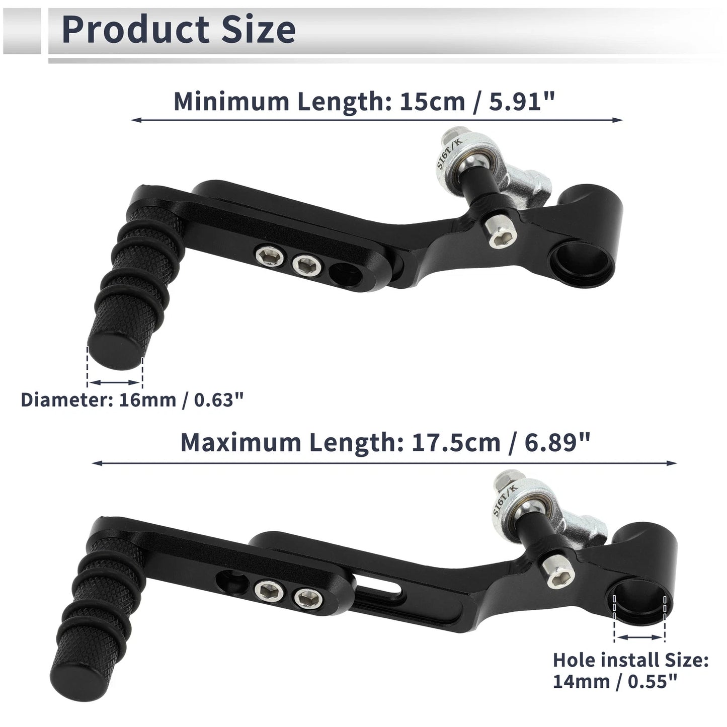Shifter Lever for Honda CBR650R 2019-2022 Black