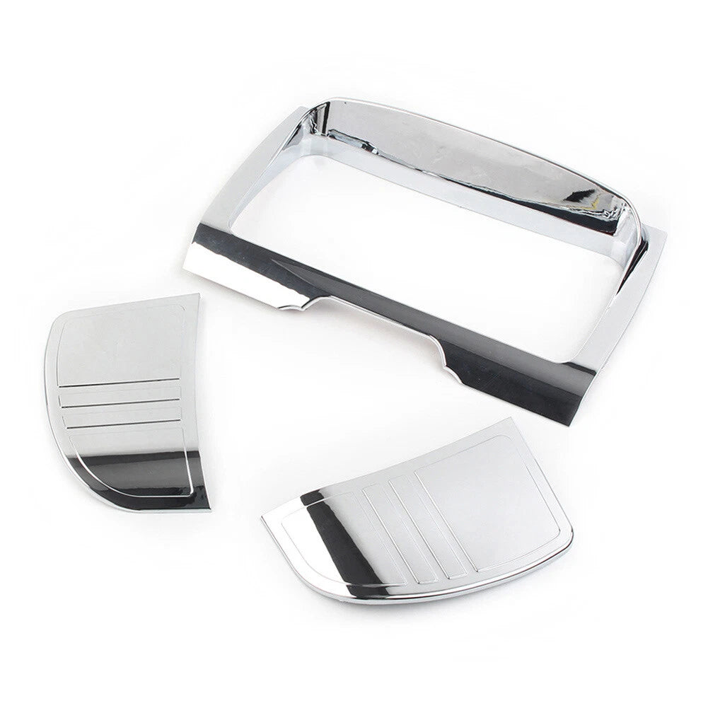 Tri Line Stereo Trim Fairing Cover for Harley Touring Street Glide FLHX (14-23)