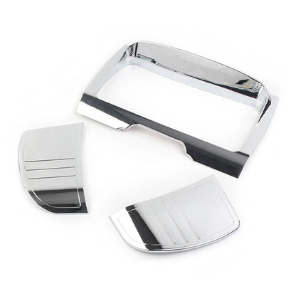 Tri Line Stereo Trim Fairing Cover for Harley Touring Street Glide FLHX (14-23)