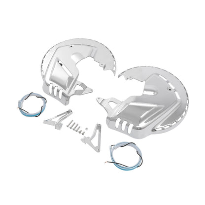 Front Brake Rotor Covers LED for Honda Goldwing 1800 F6B 13-17 (2001-2017)