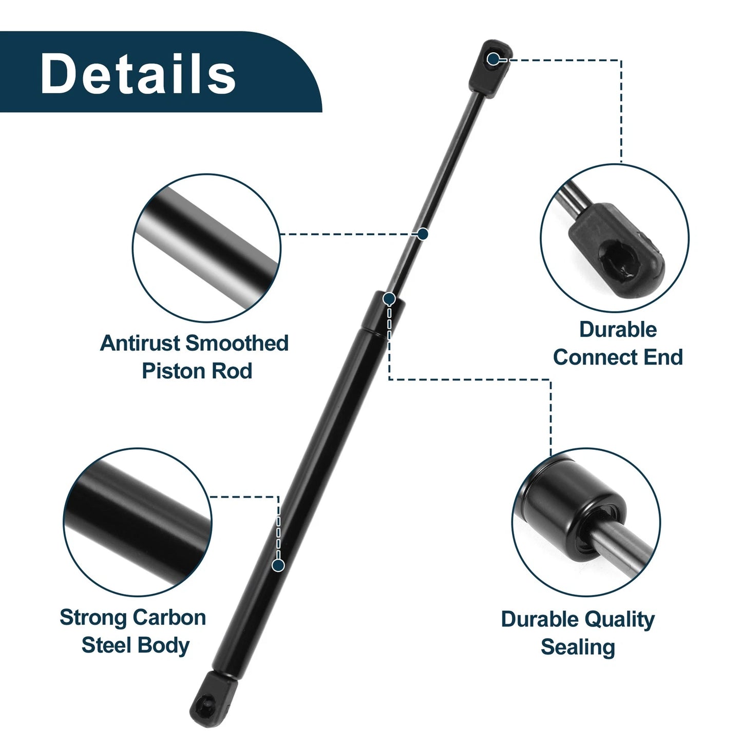 Hood Lift Supports Struts for Toyota Camry CE/LE/XLE Sedan (2002-2006)