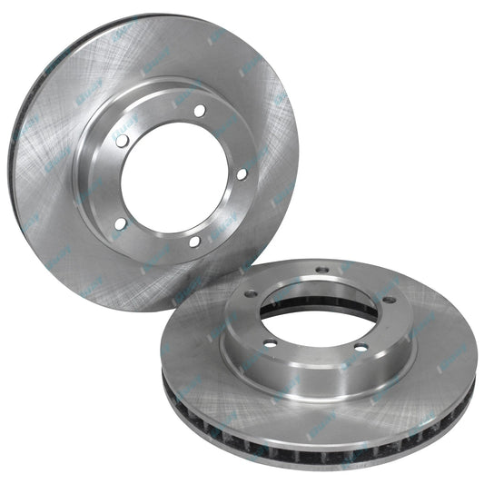 2 x Front Disc Brake Rotors for Toyota Landcruiser HDJ100 UZJ100 V8 4.7L (1998-2007)