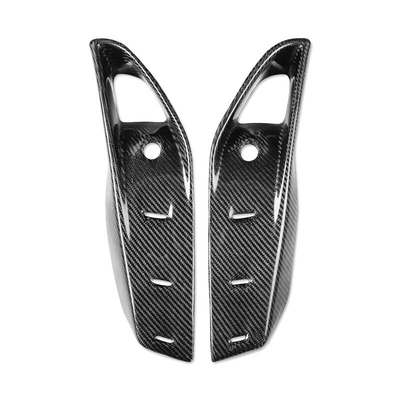 Carbon Fiber Front Bumper Vent Upper Splitter for BMW X5M F85 X6M F86 2014-2018