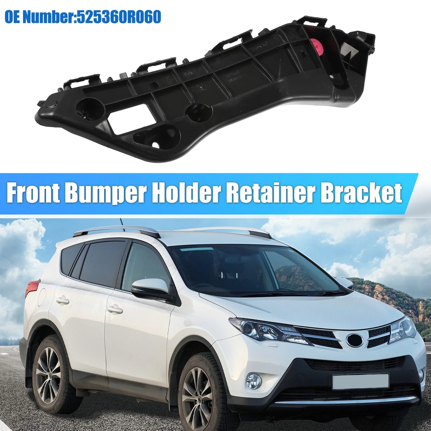 Left Side Front Bumper Mounting Support Bracket for Toyota RAV4