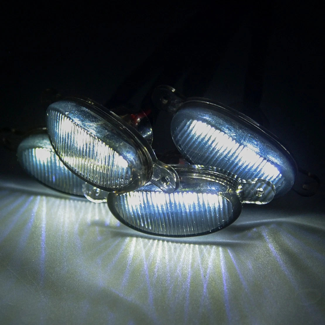 4x White LED Light Lamps Front Grille for Chevrolet Colorado (2021)