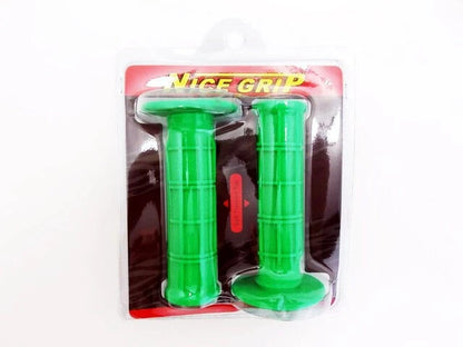 Kawasaki MX Enduro Trail Green Hand Grip Set Left & Right Handlebar Grips
