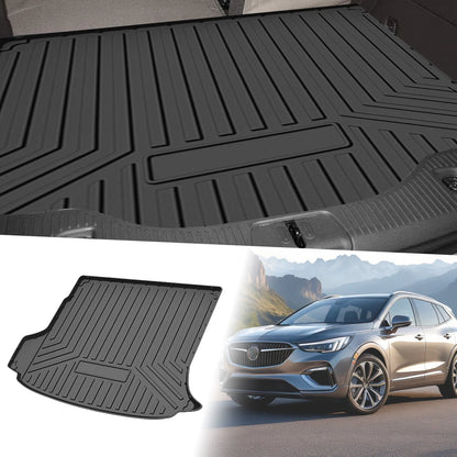 Flat Face Cargo Liner / 1 Pc / Rear Trunk Mat for Buick Envision (2021–2024)