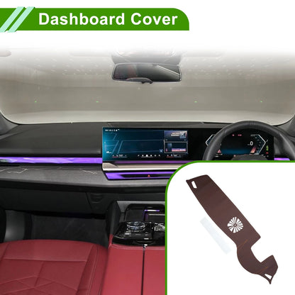 Dashboard Cover Mat for BMW 7 (2009-2014) - Brown
