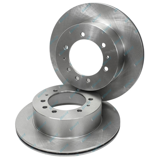 2 Rear Disc Brake Rotors for Nissan Patrol GQ Y60 GU Y61 1988-2016