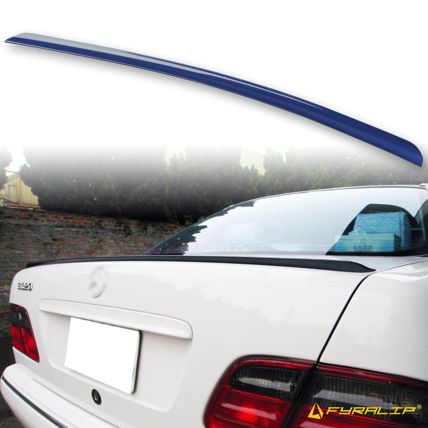 Boot Lip Spoiler for Mercedes W210 (1996-2002)