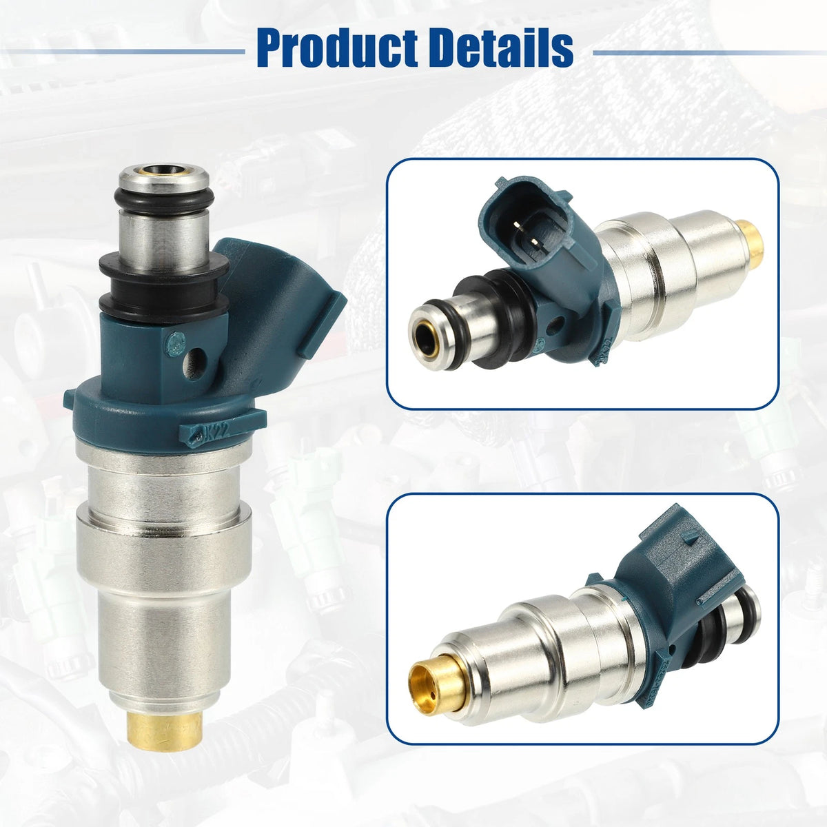 4 x Fuel Injector Nozzle for Toyota Tacoma 2.4L (1995-2000)