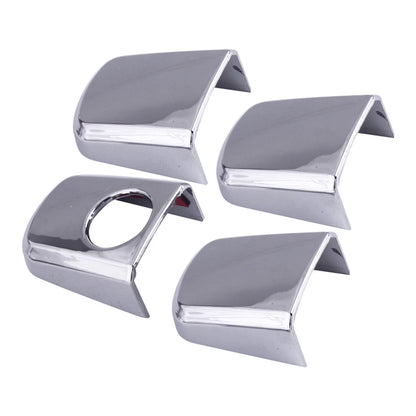 8pcs Chrome Exterior Door Handle Covers for Chevy Traverse (2009-2012)