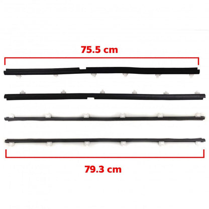 Weatherstrip Door Belt Out Set 4 Fits Toyota Land Cruiser GRJ79 DCB 2012-17 D01