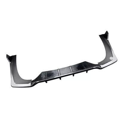 3 x Carbon Look Rear Bumper Diffuser Lip for Mercedes Benz E Class (2024-2025)