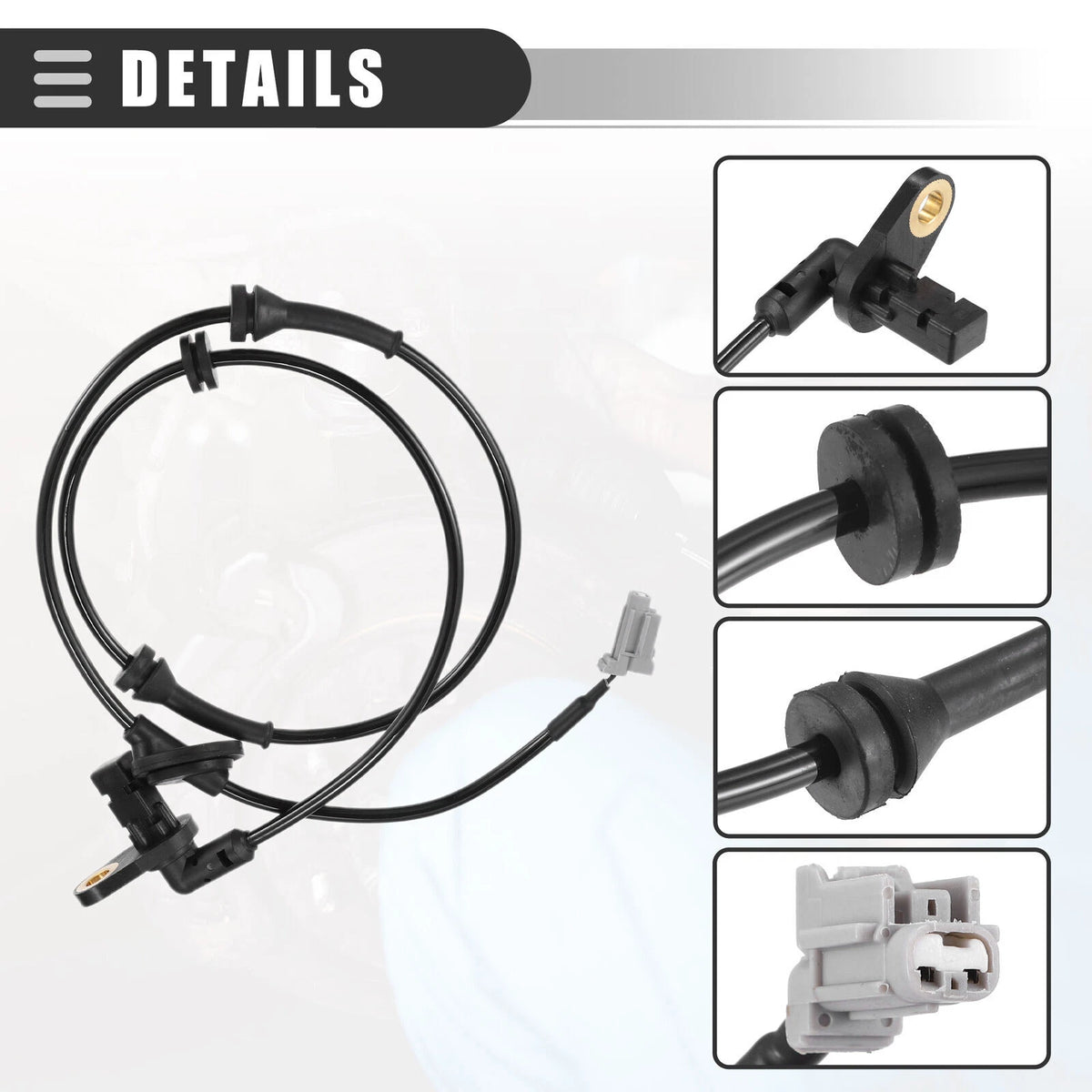 Front Wheel Speed Sensors for Nissan X-Trail T30 2.5L (2003-2007)