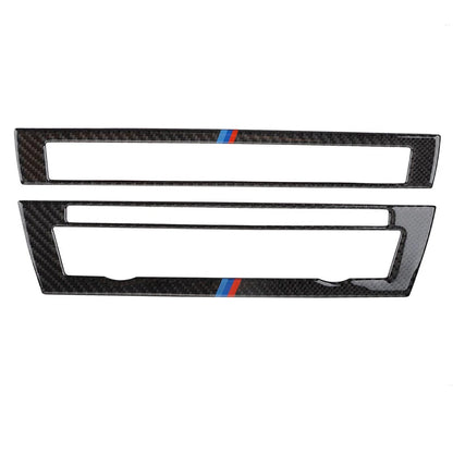 Carbon Fiber Console Air-Condition Vent Cover for BMW F10 5 Series (2011-2017)