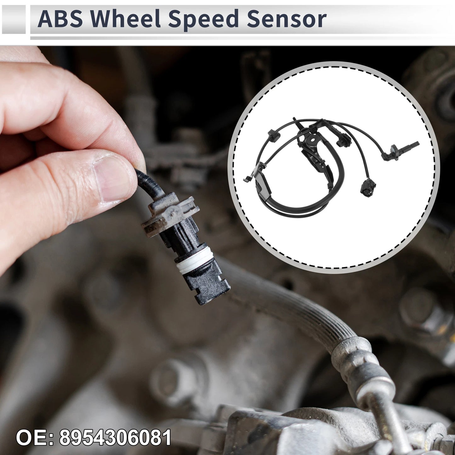 ABS Wheel Speed Sensor for Toyota Camry (2018-2024) 1 x Front Left Sensor