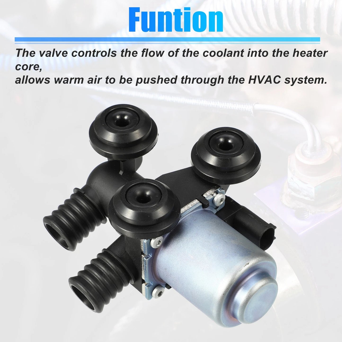 Engine Heater Control Valve Solenoid for BMW 325Ci (2001-2006)