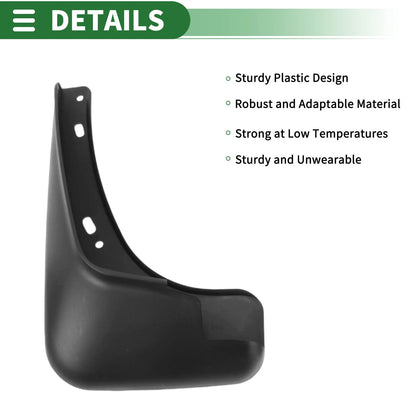 Mud Flaps Splash Guards for Chevrolet Malibu (2012 - 2015)