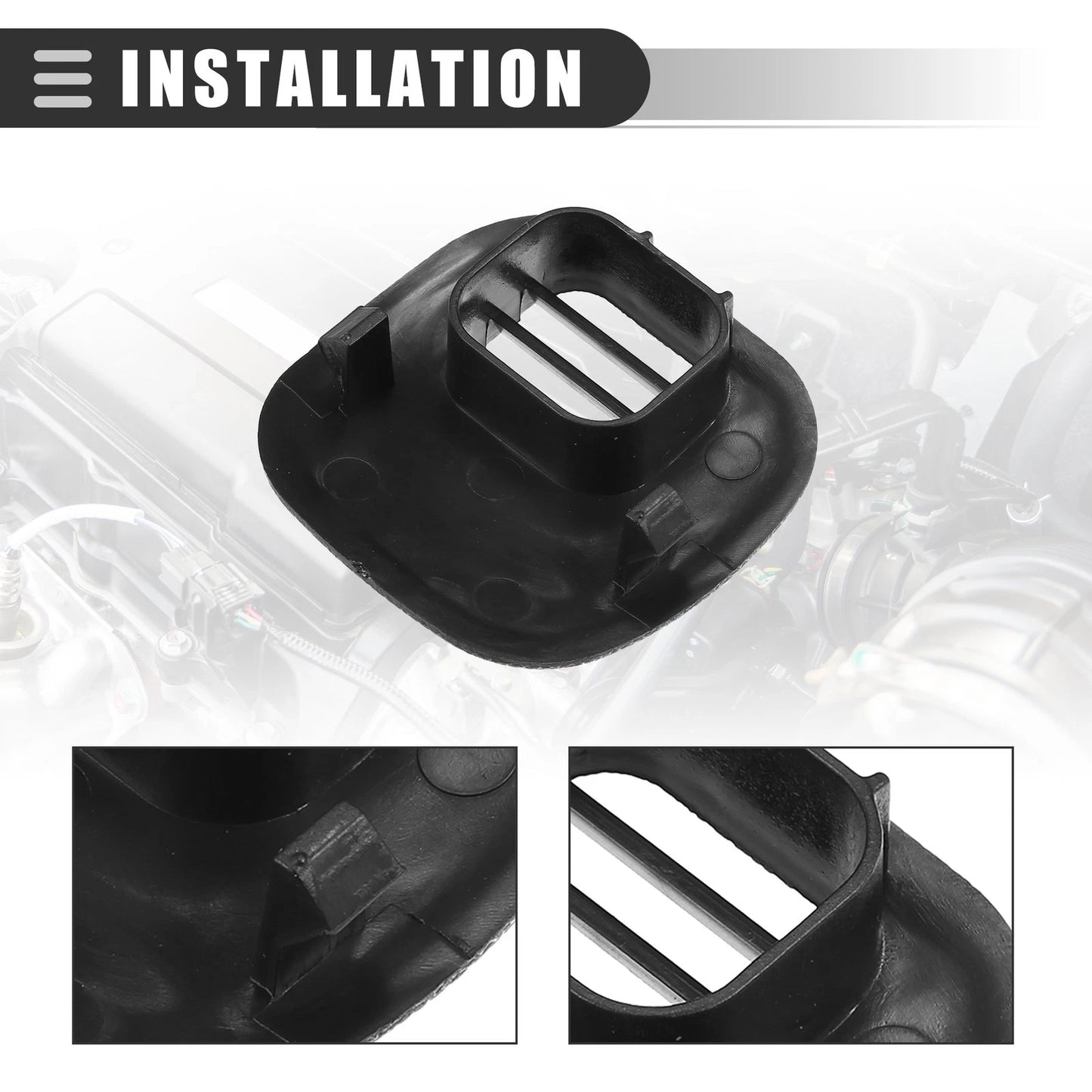 Air Temp Sensor Cover for Chevrolet Corvette (1997-2004) Black