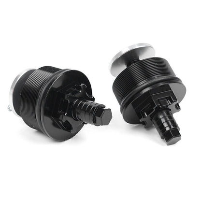 CNC Aluminum Motorcycle Preload Adjusters Fork Bolts  Black for Honda CB400