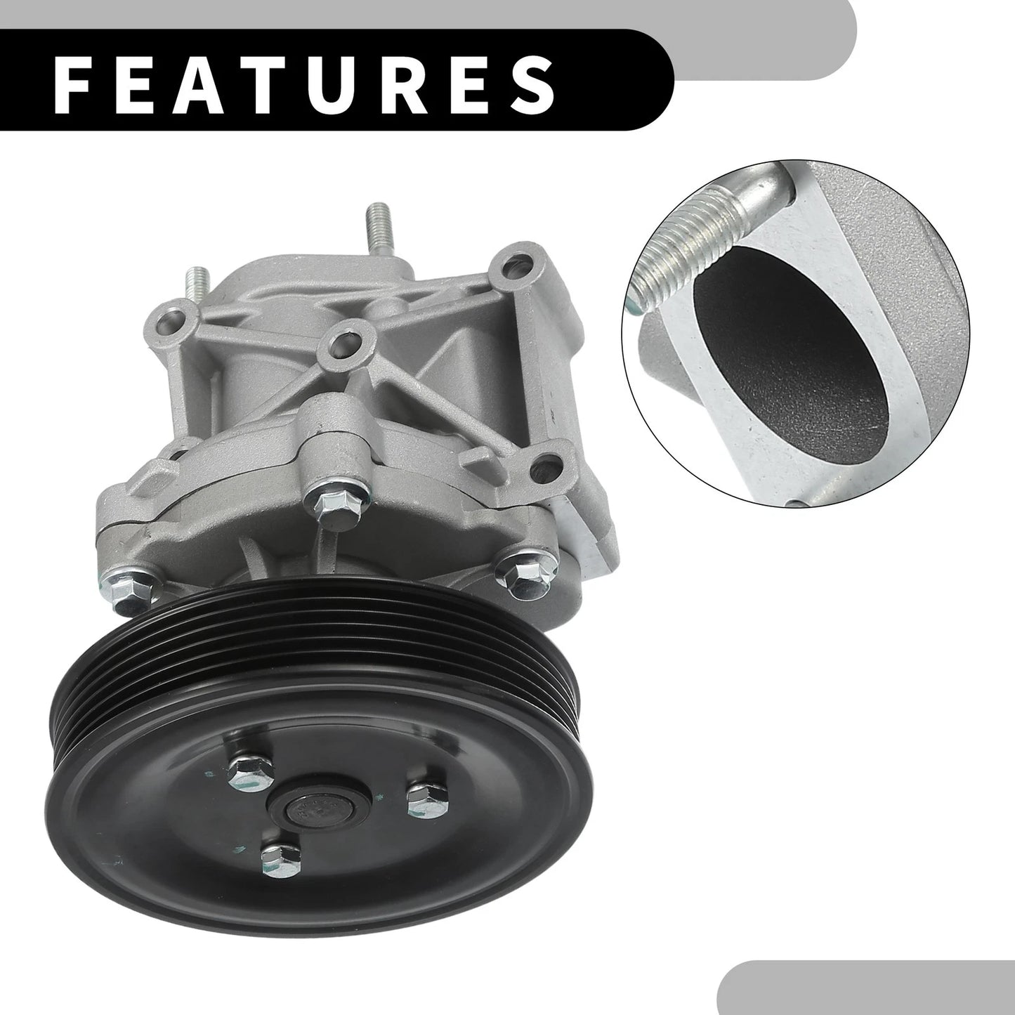 Water Pump & Gasket for Hyundai Santa Fe (2010-2012)