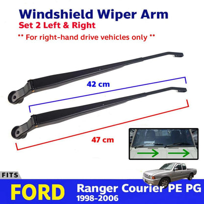 Windshield Wiper Arm L+R (RHD Fits Mazda Fighter B2500 B2600 Pickup 1997-05 D07