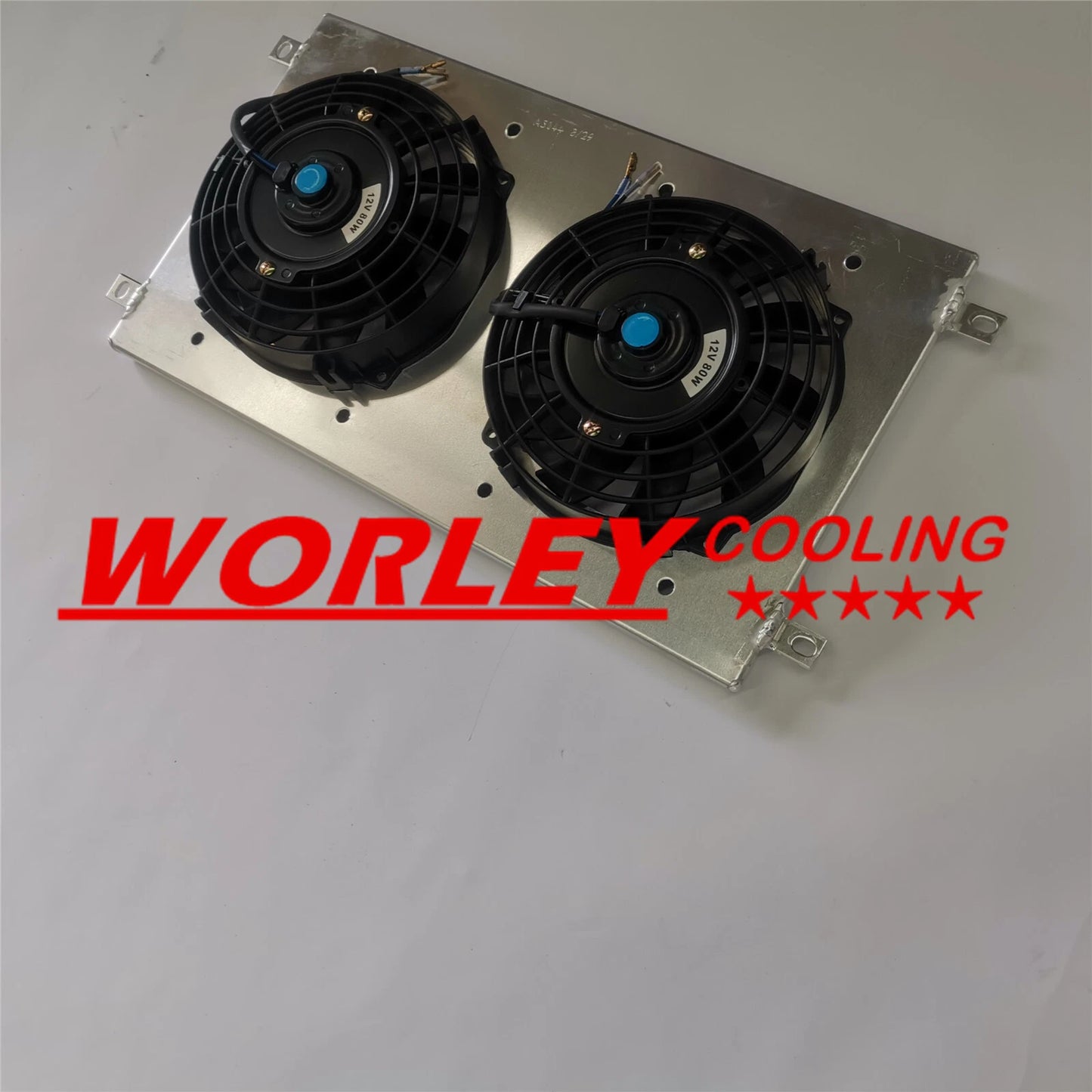 Aluminum Shroud & Fans for Mazda RX7 Series 1-3 (1979-1985)