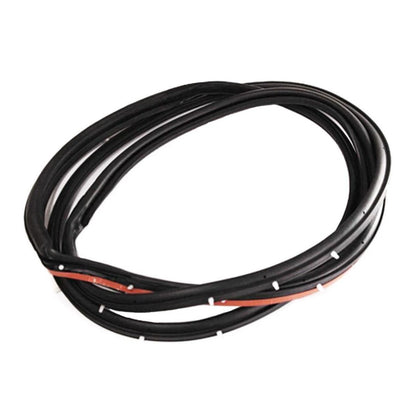 Door Rubber Seal Weatherstrip Front LH Fits Honda Civic DX EX SED 4D 1988-91 D06