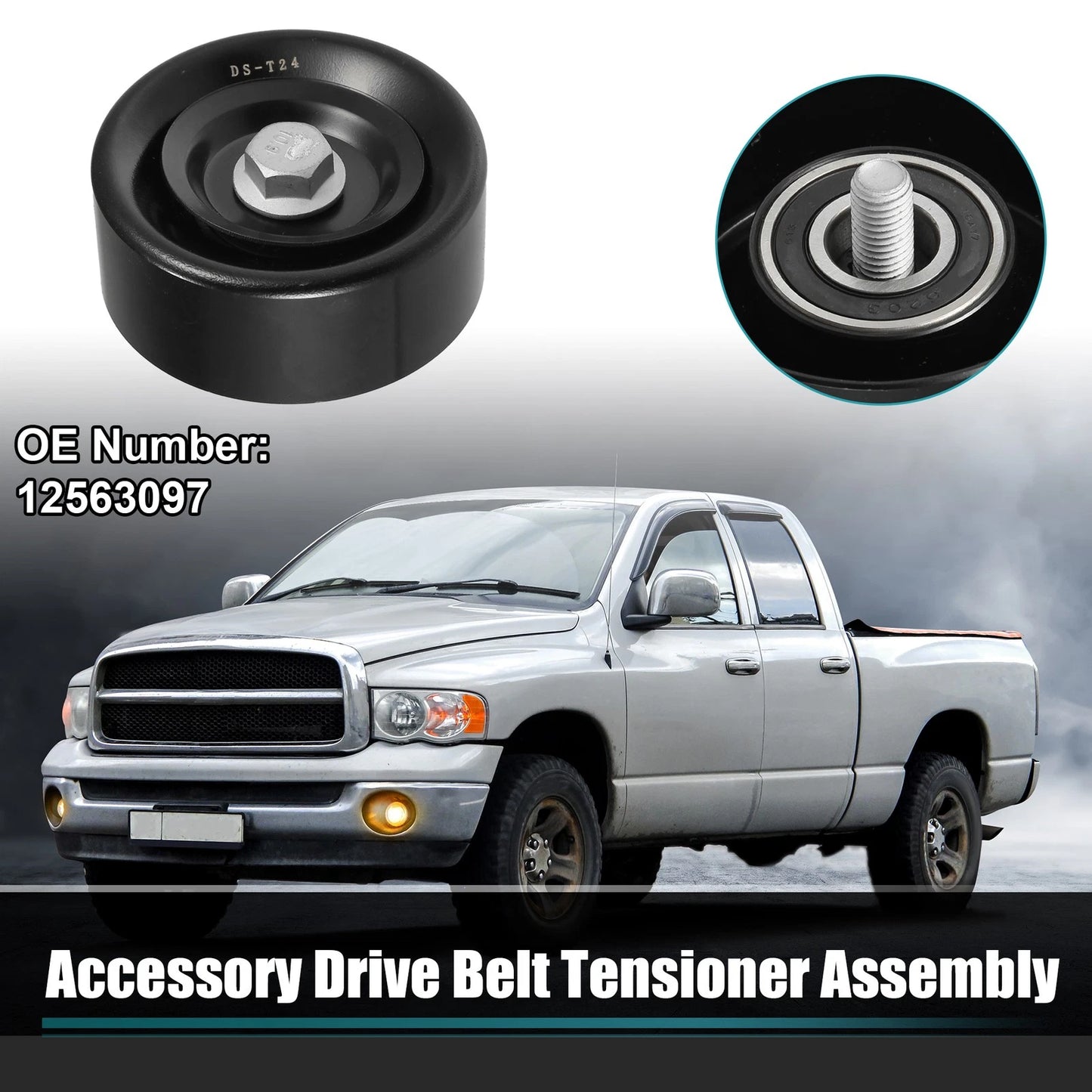 Drive Belt Tensioner Assembly for Jeep Wrangler (1997-2002)