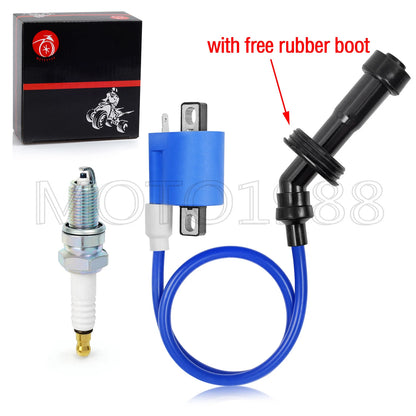 Ignition Coil SparkPlug Cap for YAMAHA Raptor 660R Limited Edition (2002–2004)