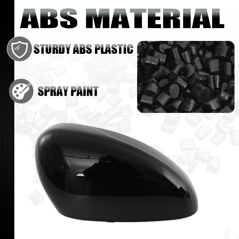 Right Side Mirror Cover Cap Black for Ford Escape SEL/SE/S (2020-2024)