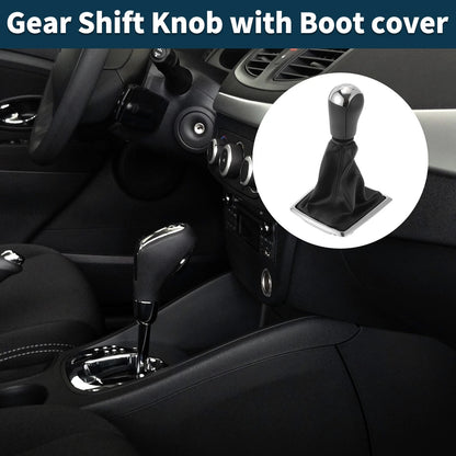 5 Speed Manual Gear Shift Knob & Cover for Ford Focus (2000-2011)