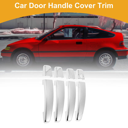 Door Handle Cover Trim Car for Chevrolet Cruze Camaro Aveo Silver Tone