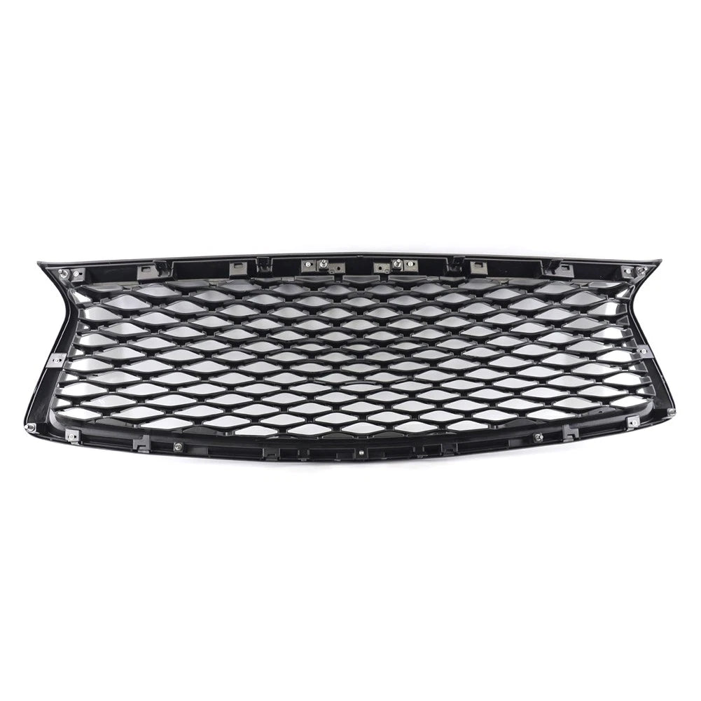 Honeycomb Front Bumper Upper Mesh Grille Black for Infiniti Q50 (2018-2023)