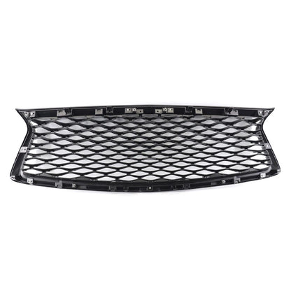 Honeycomb Front Bumper Upper Mesh Grille Black for Infiniti Q50 (2018-2023)
