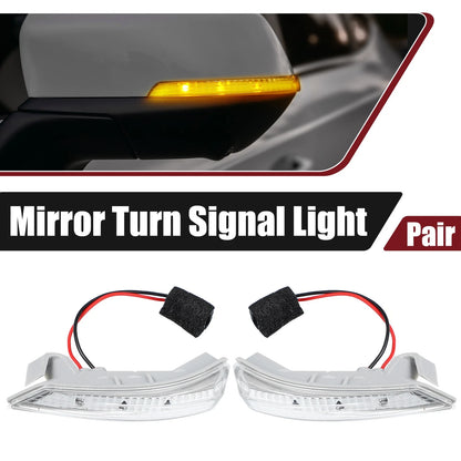 1 pair LED Left Right Mirror Turn Signal Light for Chrysler