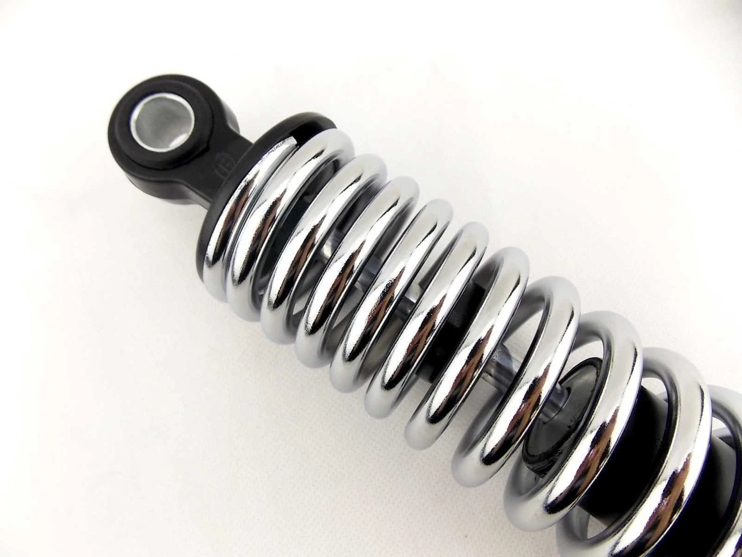 340mm Rear Shock Absorbers  JBS Black/Chrome for Norton N15 (1967-1968)