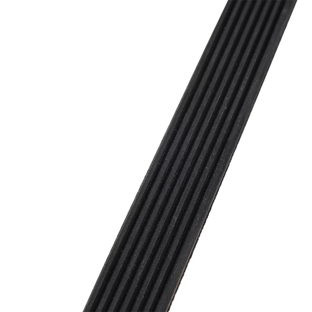 6 x Concave Convex Rubber Transmission Belts for Wheel Balance Machine Black