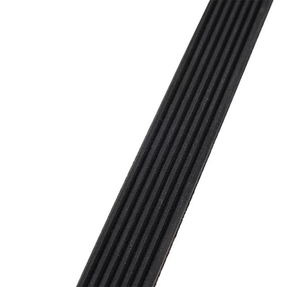 6 x Concave Convex Rubber Transmission Belts for Wheel Balance Machine Black