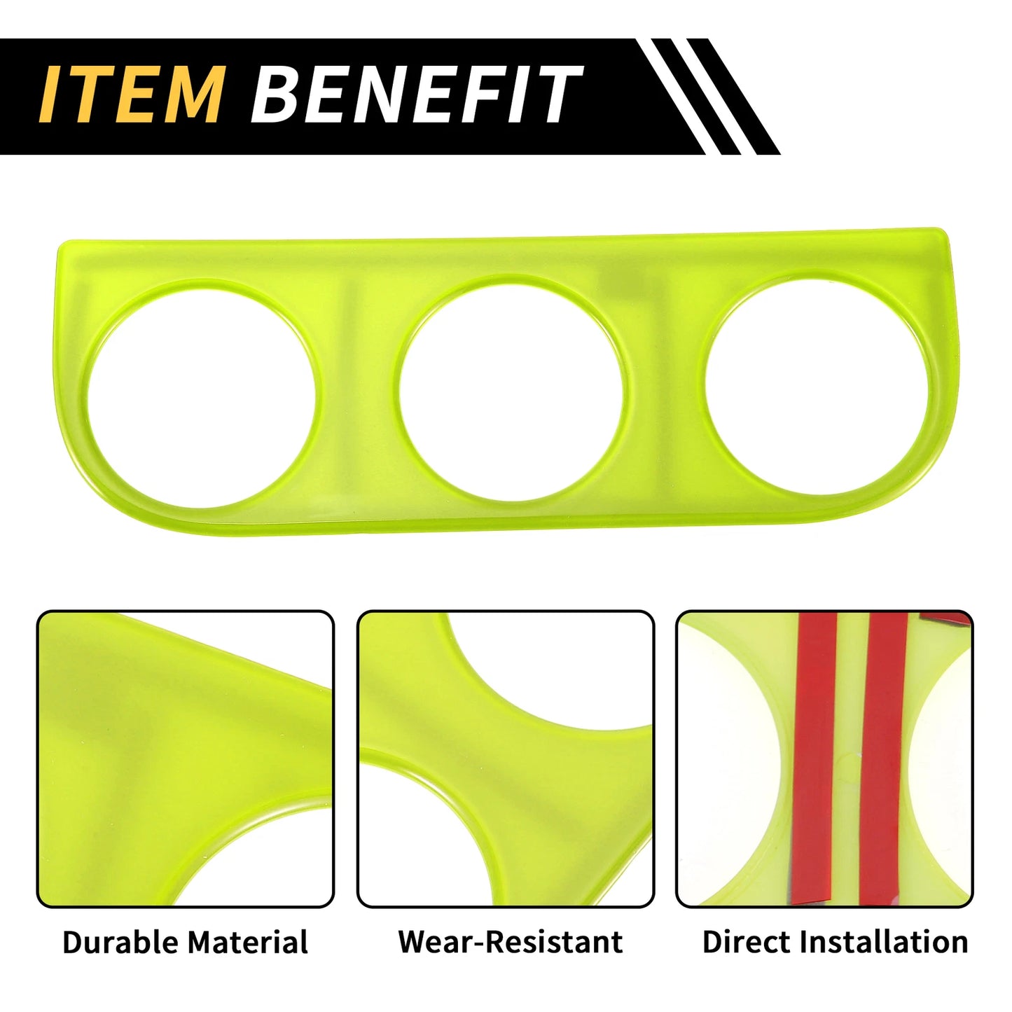 AC Switch Button Control Cover Trim for Jeep Wrangler JK (2007-2018)