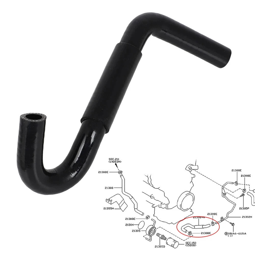 Oil Cooler Hose for Nissan 3.5L AWD Infiniti M35 G35 FX35 (2006-2008)